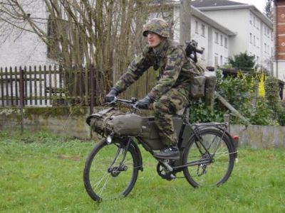 modern military bicycle