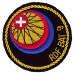 Rdf Bat 9 Badge